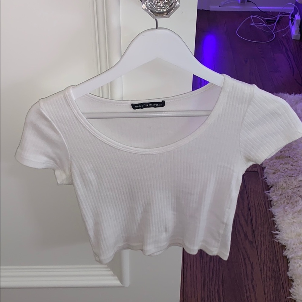 White brandy Melville shirt